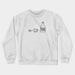 Sugar and Tea and Rum Crewneck Sweatshirt